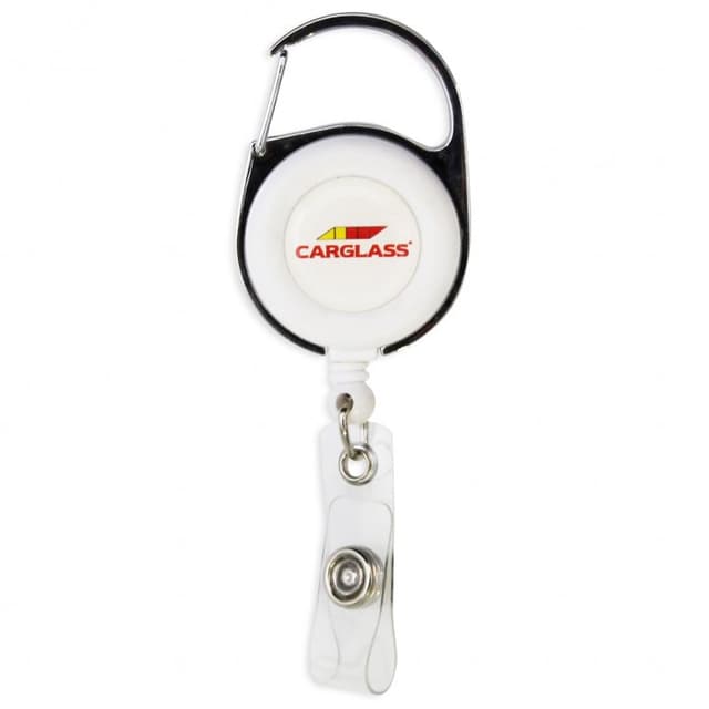 Portrait ID Card Holder with Matching Lanyard for Office Events — View 2