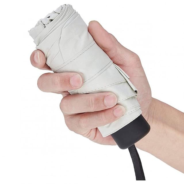 21.5-Inch Auto Open-Close Foldable Travel Umbrella for Busy Hands — View 5