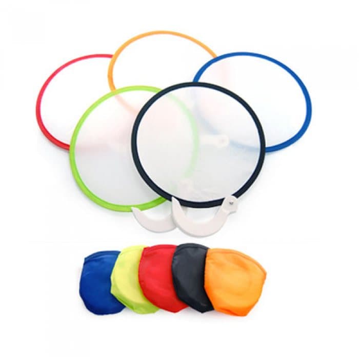 Foldable Promotional Hand Fan with Custom Printed Sleeve — View 1