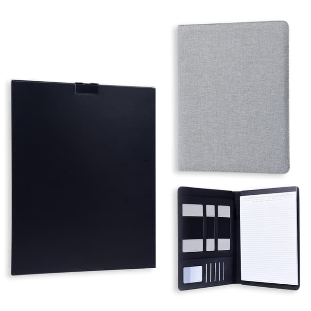 A4 Executive Conference Folder with Notepad and Pen Slots — View 4