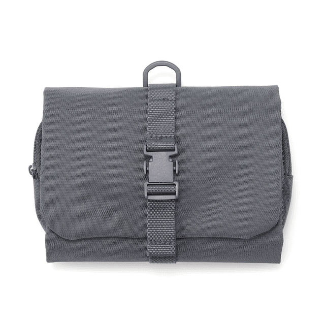 Slim Hanging Toiletry Bag with Detachable Pouch — View 2