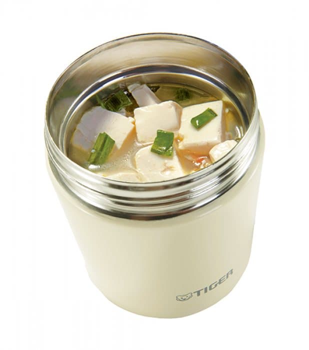 Vacuum Stainless Steel Food Jar with Spoon 0.5L — View 3