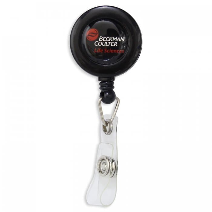Portrait ID Card Holder with Matching Lanyard for Office Events — View 1