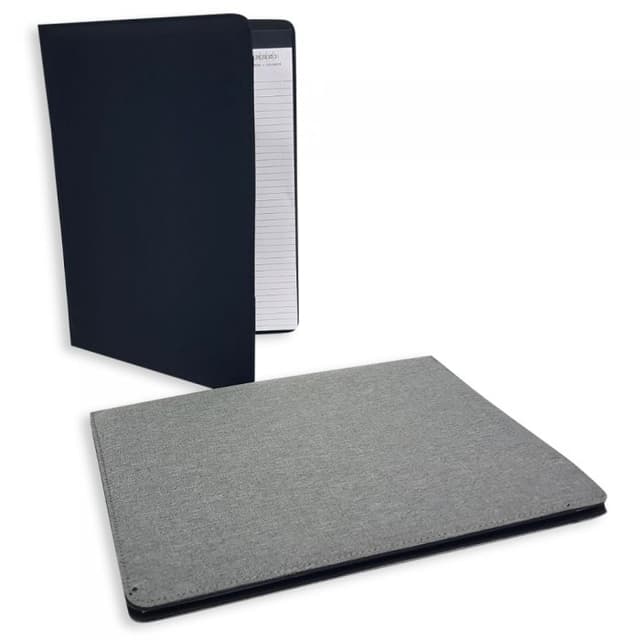 A4 Executive Conference Folder with Notepad and Pen Slots — View 3