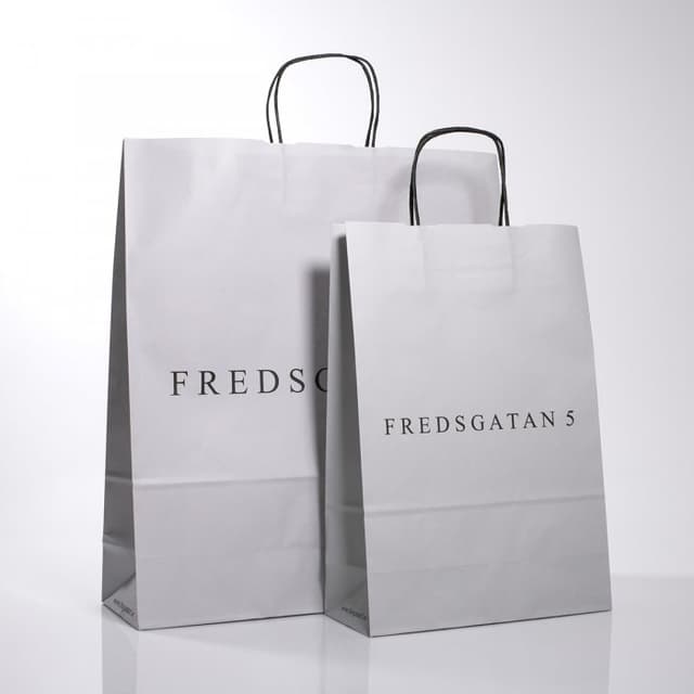 A4 Kraft Paper Bag with Twisted Handle for Eco Branding — View 3
