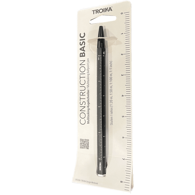 Troika Construction Basic Aluminium Ballpoint Pen — View 5