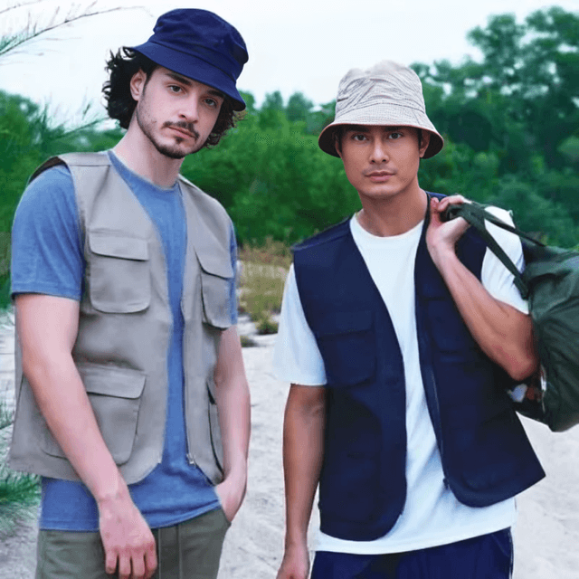 Canvas Utility Vest with Four Pockets — View 2