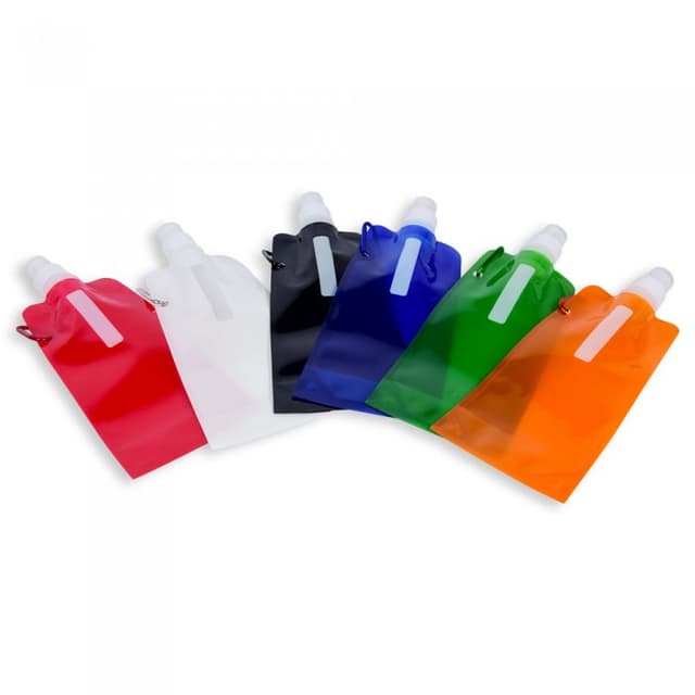 480ml Foldable Reusable Water Bottle for Travel and Adventure — View 2