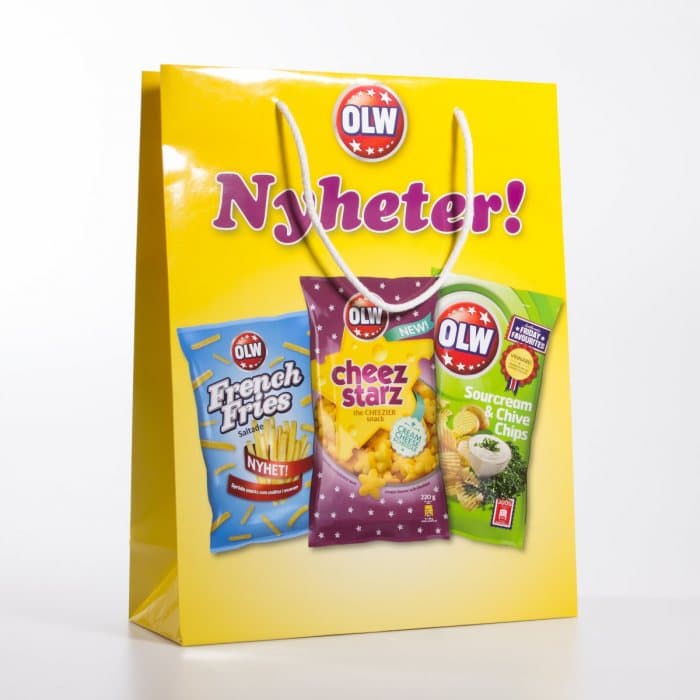 Premium A4 Laminated Paper Bag for Branded Retail Packaging — View 1