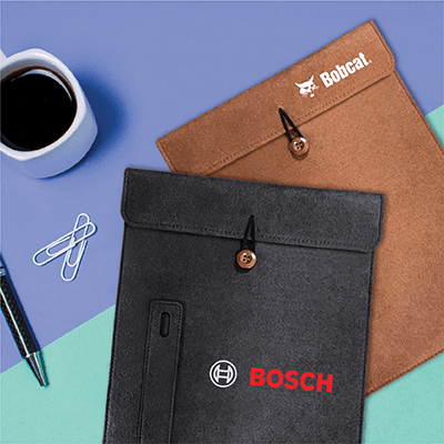 15.4 inch Felt Tablet Document Sleeve with Pen Holder — View 2