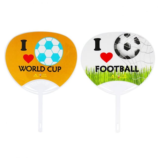 Foldable Promotional Hand Fan with Custom Printed Sleeve — View 3
