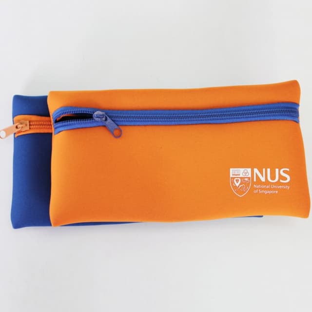 Stretchy Neoprene Zipper Pouch for Makeup and Daily Essentials — View 2