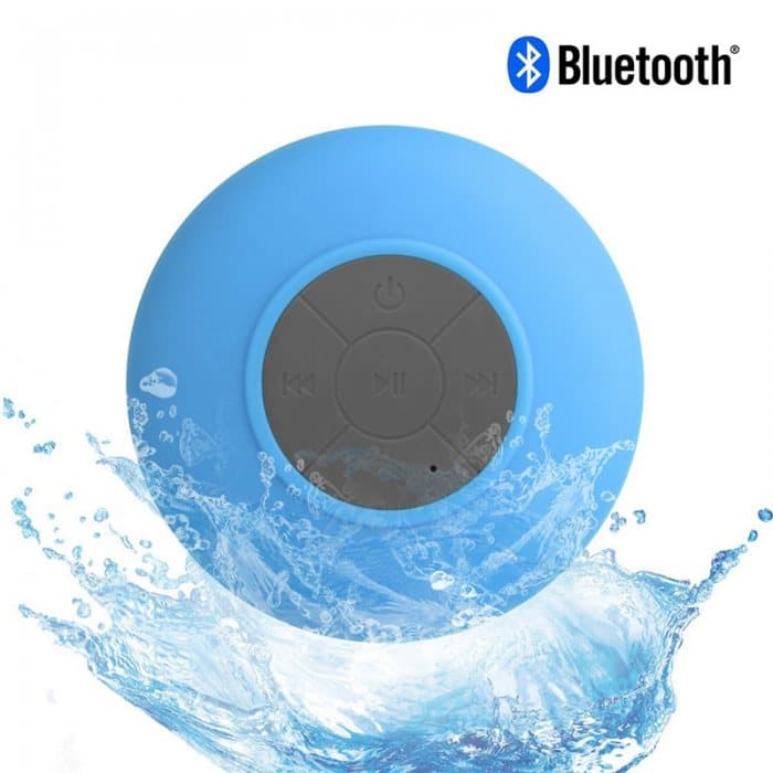 Waterproof Bluetooth Shower Speaker with Suction Cup Mount — View 1