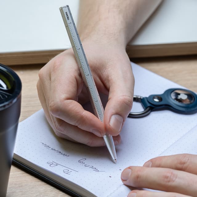 Troika Construction Basic Aluminium Ballpoint Pen — View 2