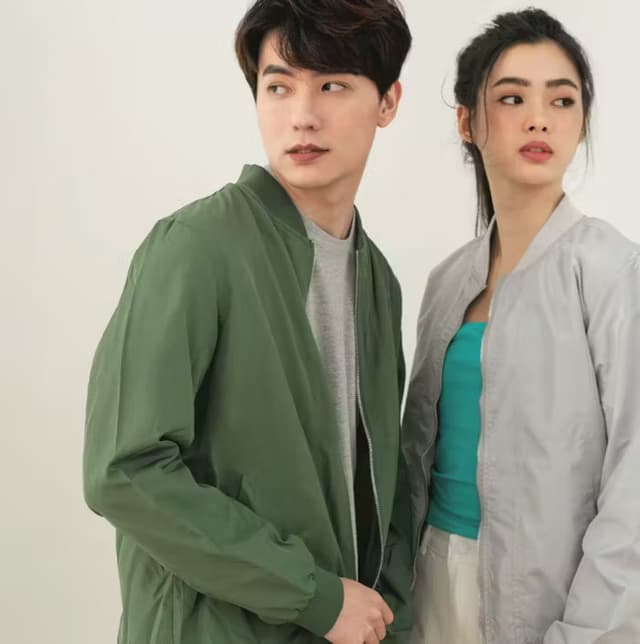 North Harbour Lightweight Wind-Resistant Bomber Jacket for Corporate Teams — View 3