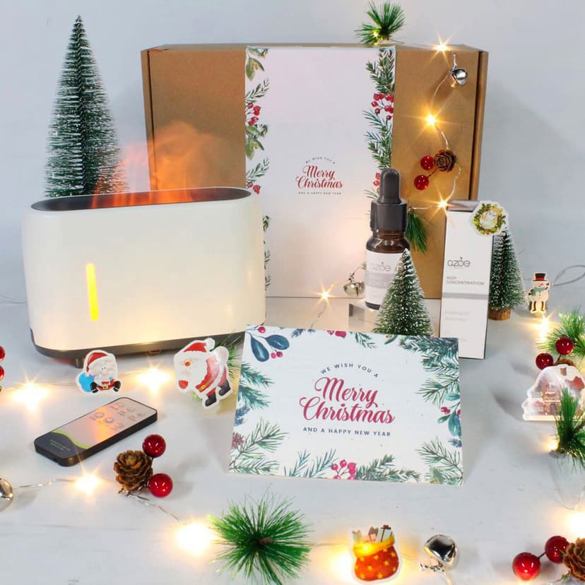 Joy & Peace Festive Humidifier Christmas Gift Set — View 1