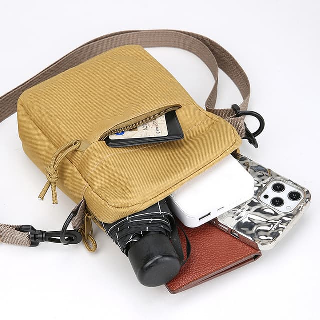 Basic Oxford Crossbody Sling Bag for Everyday Carry — View 2