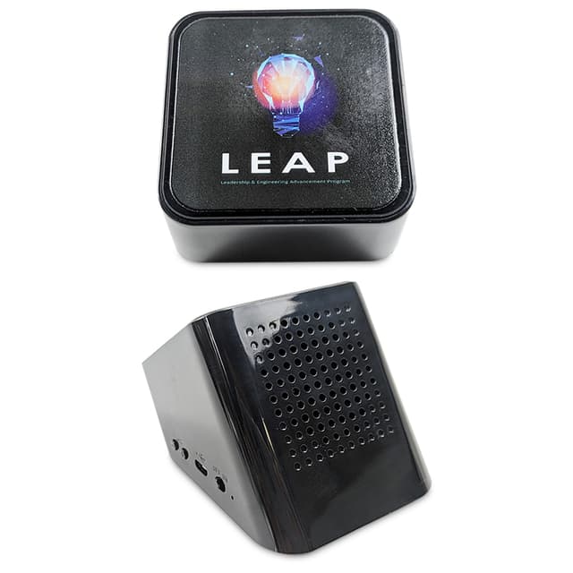 2-in-1 Suction Bluetooth Speaker with Built-In Phone Stand — View 5