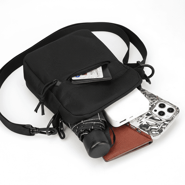 Basic Oxford Crossbody Sling Bag for Everyday Carry — View 5