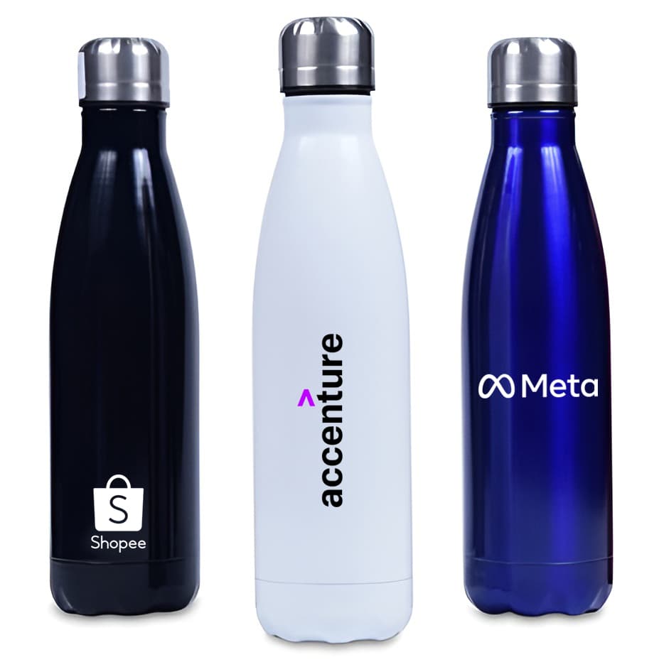 500ml Insulated Stainless Steel Water Bottle — Hot and Cold — View 1