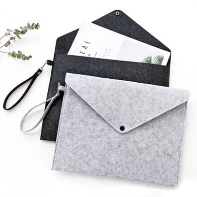 14 inch Felt iPad and Document Carry Folder — View 3