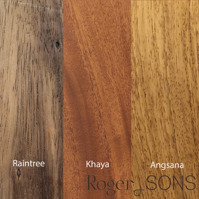 Roger and Sons Reclaimed Wood Patty Coaster with Groove — View 4