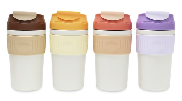 450ml Stainless Steel Insulated Tumbler with Straw and Spill Lock — View 4