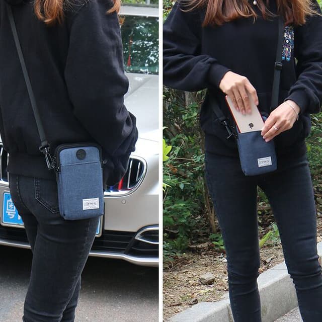 Travel-Ready Mini Sling Bag with Removable Strap for Daily Use — View 3
