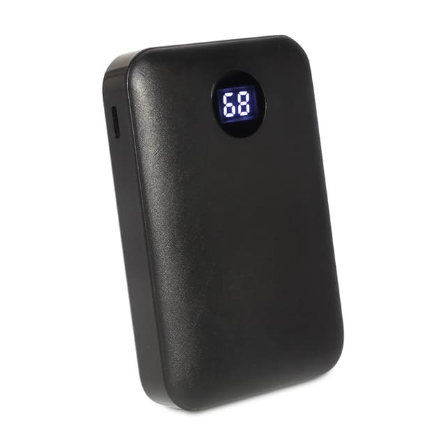 10000mAh Pocket-Size Power Bank with LED Display and Dual USB — View 4