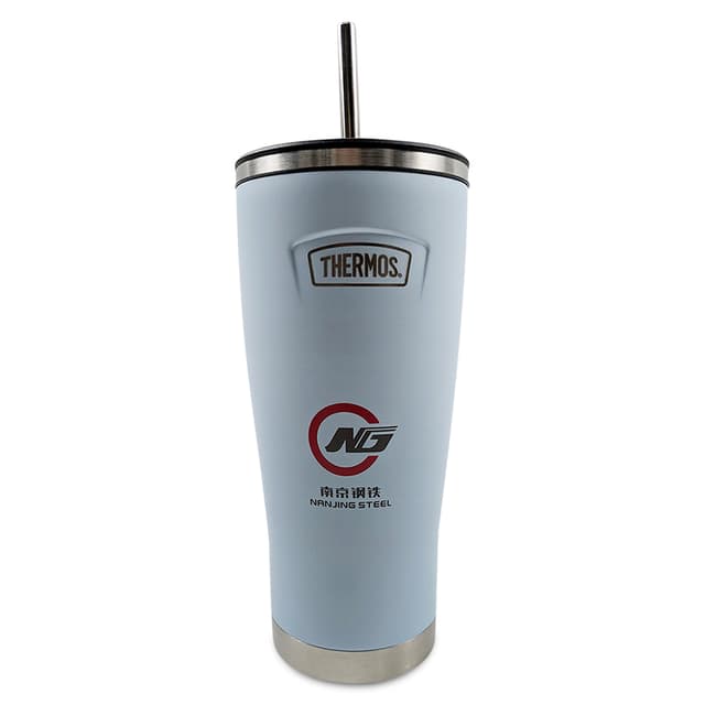 Thermos Icon Cold Tumbler with Stainless Steel Straw 710ml — View 5
