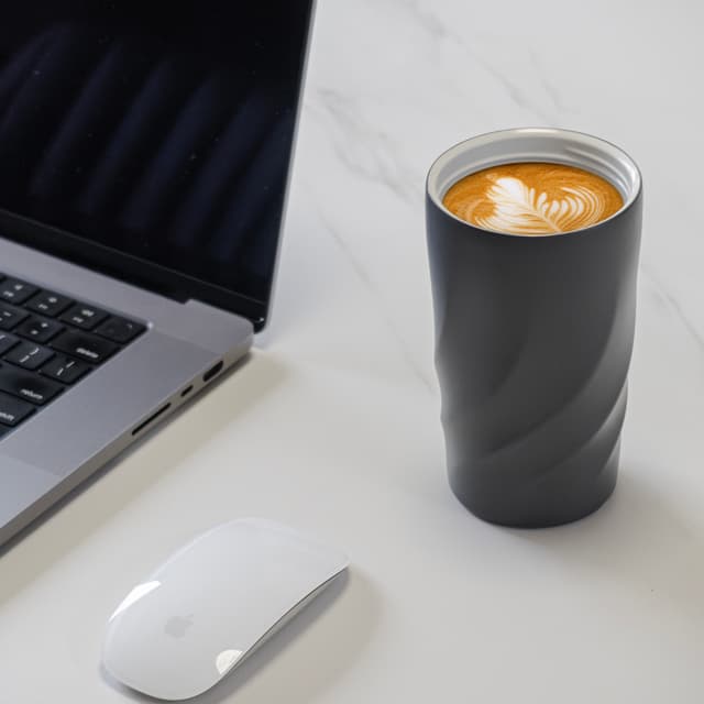 Brand Charger Callix Ceramica Recycled Steel Tumbler 400ml — View 2