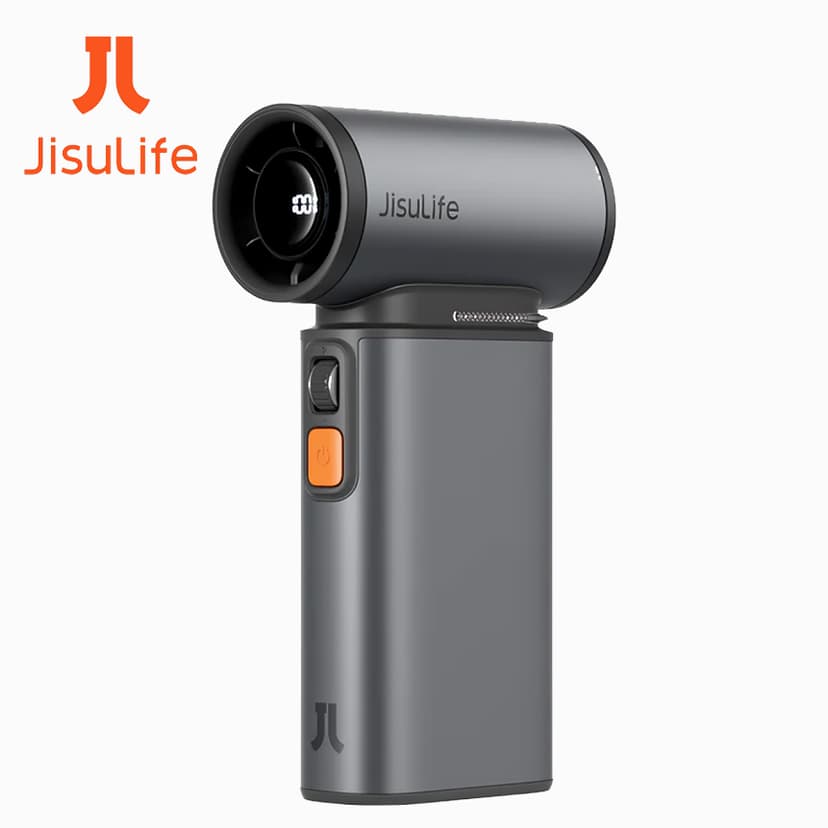 Jisulife Ultra 9000mAh Rechargeable Handheld Fan — View 1