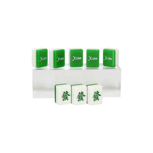 Portable Mini Mahjong Set with Engraved Tiles and Travel Case — View 2