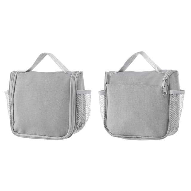 Hanging Nylon Toiletry Pouch with Hook for Business Travel — View 5