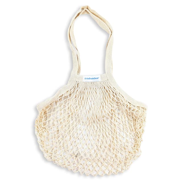 Foldable Cotton Mesh Produce and Grocery Bag for Shopping — View 5