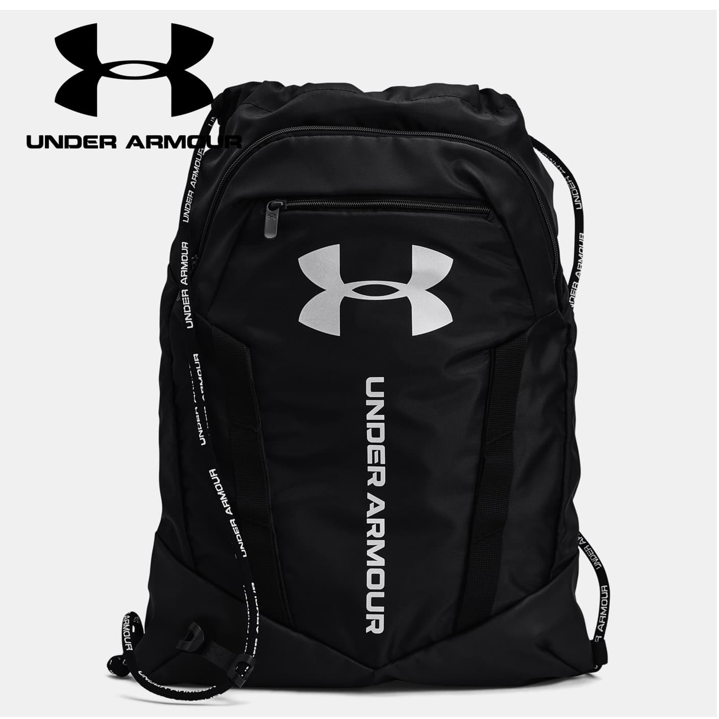 Under Armour Convertible Sackpack Drawstring Bag with Storm Finish — View 1