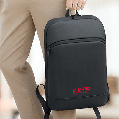 15.6 inch SLIM Expandable Laptop Backpack for Daily Commutes — View 2