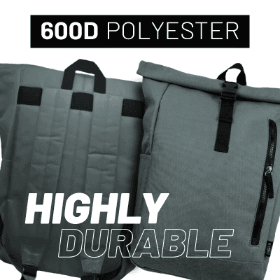 WOLLEY Buckle Urban Backpack for Travel and Daily Carry — View 3
