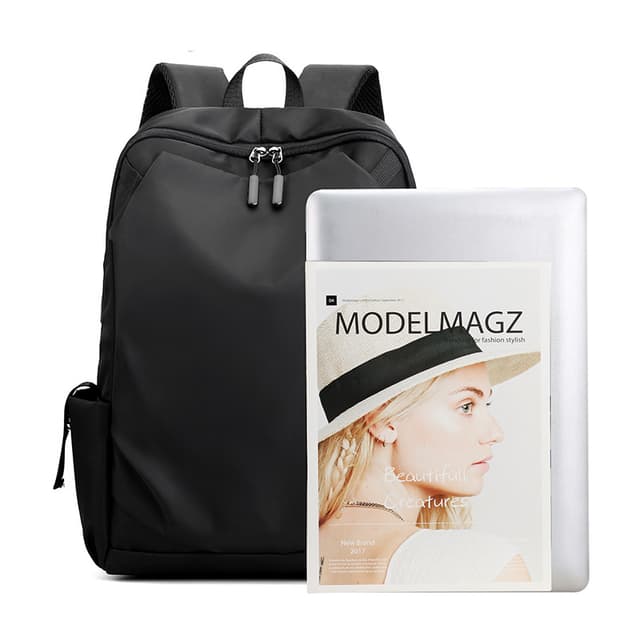 Anti-Theft Laptop Backpack with USB Charging and Earphone Port — View 2