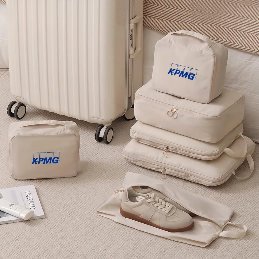 Six-Piece Travel Luggage Organiser Set for Neat Packing — View 1